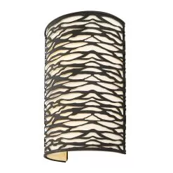 Kato 348W02CB 2-Light Wall Sconce - Carbon Black -Lighting Decoration Store 348W02CB