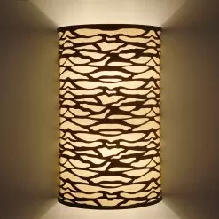 Kato 348W02CB 2-Light Wall Sconce - Carbon Black -Lighting Decoration Store 348W02CB 2