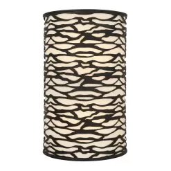 Kato 348W02CB 2-Light Wall Sconce - Carbon Black