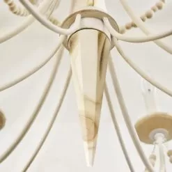 Brentwood 350C18CW 18-Light Chandelier - Country White 12 Brentwood 350C18CW 18-Light Chandelier - Country White -Lighting Decoration Store 350C18CW 2