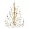 Brentwood 350C28FG 28-Light Chandelier - French Gold
