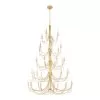 Brentwood 350C40FG 40-Light Chandelier - French Gold
