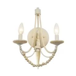 Brentwood 350W02CW 2-Light Wall Sconce - Country White