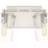 Arlo 351B02BLPN 2-Light Vanity Light - Black/Polished Nickel