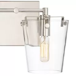 Arlo 351B02BLPN 2-Light Vanity Light - Black/Polished Nickel 8 Arlo 351B02BLPN 2-Light Vanity Light - Black/Polished Nickel -Lighting Decoration Store 351B02BLPN 3