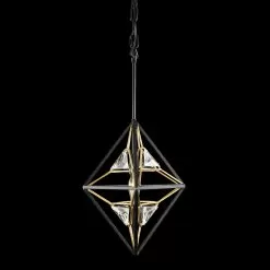 Marcia 353M01MBFG 1-Light Mini Pendant - Matte Black/French Gold 11 Marcia 353M01MBFG 1-Light Mini Pendant - Matte Black/French Gold -Lighting Decoration Store 353M01MBFG 5