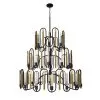 Darden 354P36MBAG 36-Light Pendant Light - Matte Black/Antique Gold