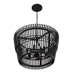 Apollo 355P06SCB Short Pendant Light - Carbon Black -Lighting Decoration Store 355P06SCB 2
