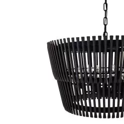 Apollo 355P06SCB Short Pendant Light - Carbon Black -Lighting Decoration Store 355P06SCB 4