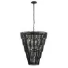 Apollo 355P08CB 8-Light Pendant Light - Carbon Black