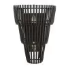 Apollo 355W02CB 2-Light Wall Sconce - Carbon Black