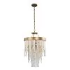 Lafayette 359C04HG 4-Light Chandelier - Havana Gold
