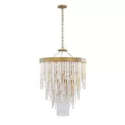 Lafayette 359C07HG 7-Light Chandelier - Havana Gold -Lighting Decoration Store 359C07HG