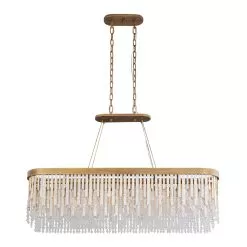 Lafayette 359N06HG 6-Light Kitchen Island Pendant - Havana Gold -Lighting Decoration Store 359N06HG 3