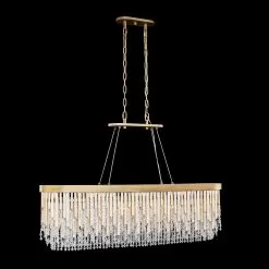 Lafayette 359N06HG 6-Light Kitchen Island Pendant - Havana Gold -Lighting Decoration Store 359N06HG 6