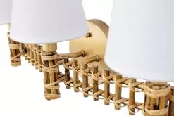 Nevis 360B03FG 3-Light Vanity Light - French Gold -Lighting Decoration Store 360B03FG 5