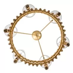 Nevis 360C06FG 6-Light Chandelier - French Gold -Lighting Decoration Store 360C06FG 5