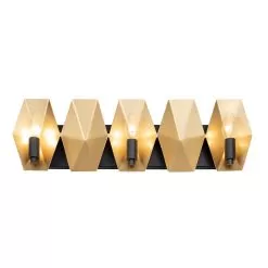 Malone 361B03MBFG Vanity Light Black Gold -Lighting Decoration Store 361B03MBFG 3