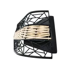 Cayman 362B03BL 3-Light Vanity Light - Black -Lighting Decoration Store 362B03BL 4