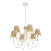 Cayman 362C06CW 6-Light Chandelier - Country White