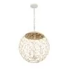 Cayman 362P03CW 3-Light Orb Pendant Light - Country White