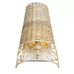 Cayman 362W01CW 1-Light Wall Sconce - Country White -Lighting Decoration Store 362W01CW 3