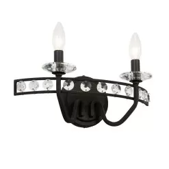 Monroe 363B02CB 2-Light Vanity Light - Carbon -Lighting Decoration Store 363B02CB 4