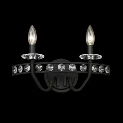 Monroe 363B02CB 2-Light Vanity Light - Carbon -Lighting Decoration Store 363B02CB 7