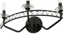 Monroe 363B03CB 3-Light Vanity Light - Carbon -Lighting Decoration Store 363B03CB Detail 2