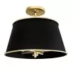 Coco 364S04MBFG 4-Light Semi-Flush - Matte Black/French Gold