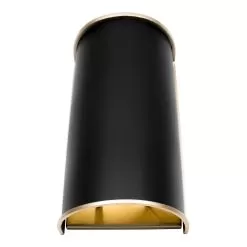 Coco 364W02MBFG 2-Light Wall Sconce - Matte Black/French Gold -Lighting Decoration Store 364W02MBFG 3