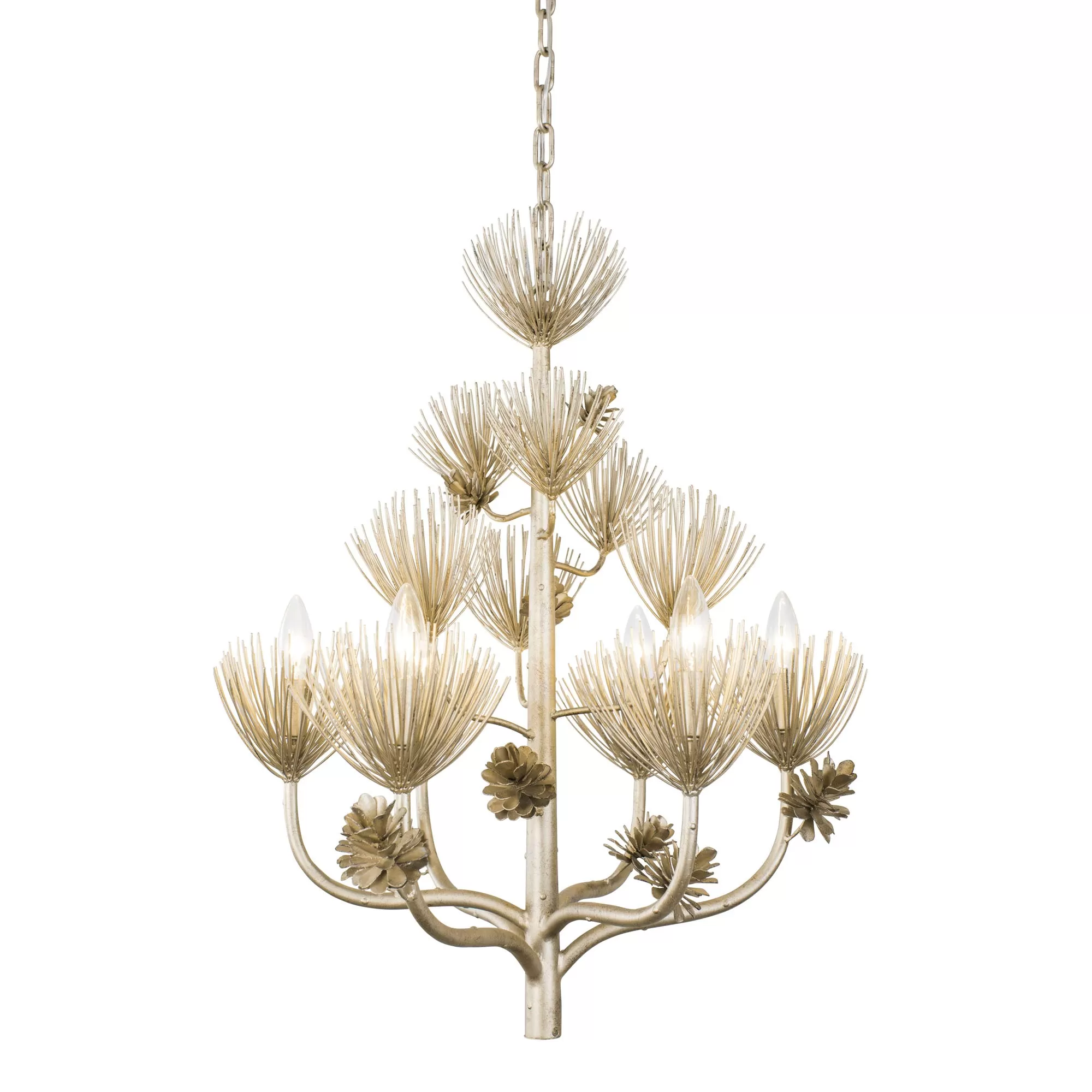 Pinion 365C06ZG 6-Light Chandelier - Zen Gold 9 Pinion 365C06ZG 6-Light Chandelier - Zen Gold - Image 9