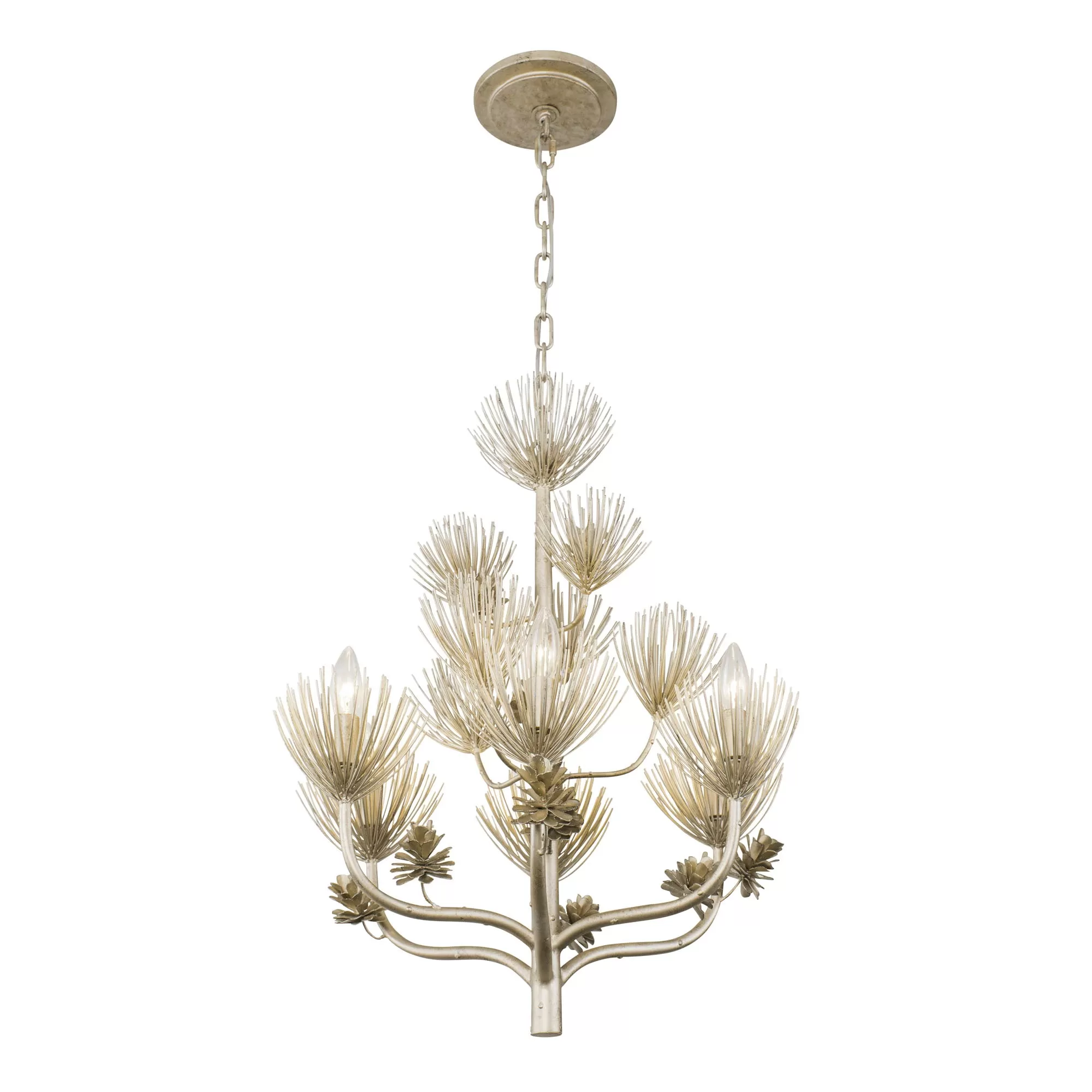 Pinion 365C06ZG 6-Light Chandelier - Zen Gold 4 Pinion 365C06ZG 6-Light Chandelier - Zen Gold - Image 4