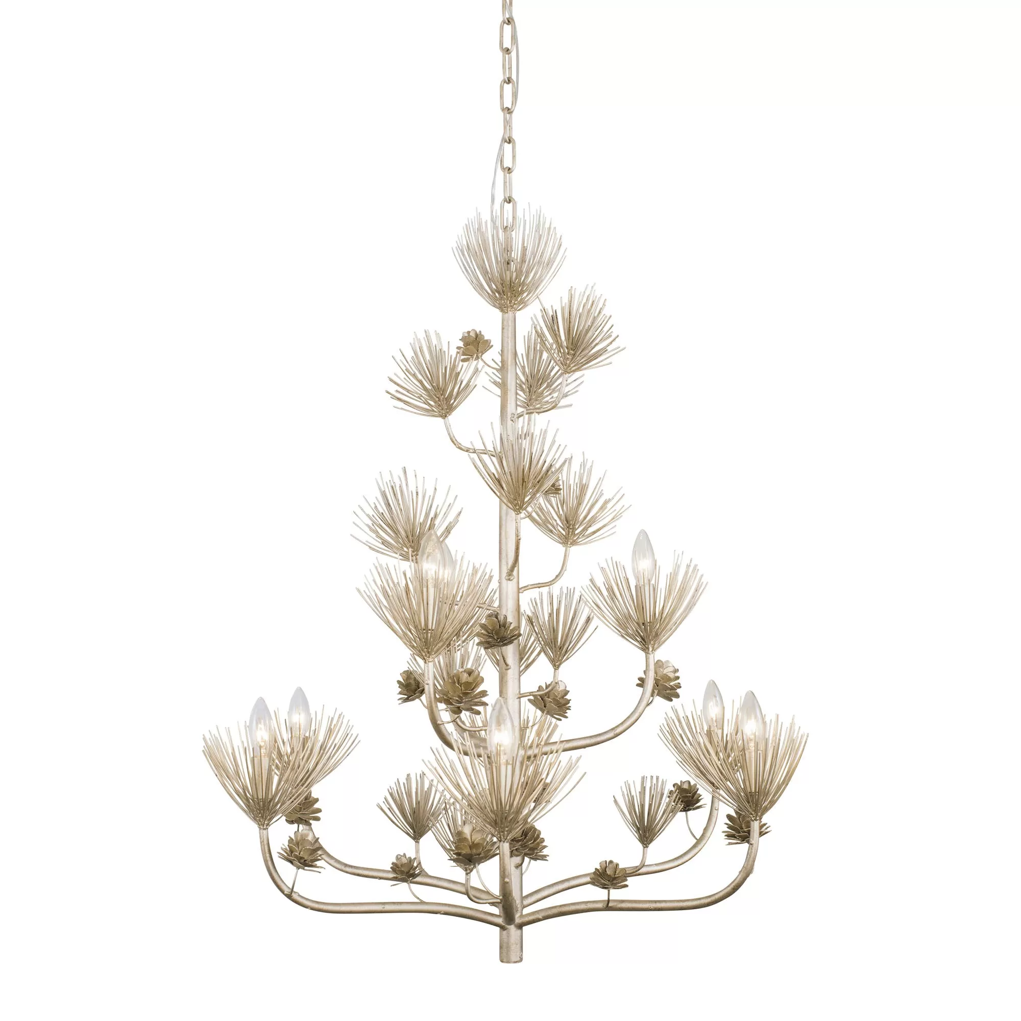 Pinion 365C09ZG 9-Light Chandelier - Zen Gold 1 Pinion 365C09ZG 9-Light Chandelier - Zen Gold