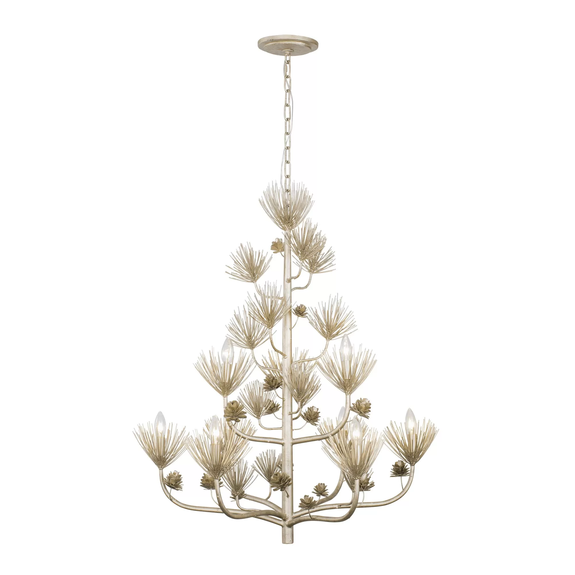 Pinion 365C09ZG 9-Light Chandelier - Zen Gold 2 Pinion 365C09ZG 9-Light Chandelier - Zen Gold - Image 2