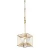 Arcade 366M01FG 1-Light Mini Pendant Light - French Gold