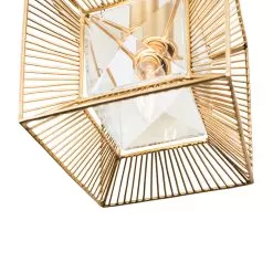 Arcade 366M01FG 1-Light Mini Pendant Light - French Gold -Lighting Decoration Store 366M01FG 5