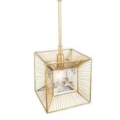 Arcade 366M01FG 1-Light Mini Pendant Light - French Gold -Lighting Decoration Store 366M01FG 6