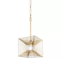Arcade 366P01FG 1-Light Pendant Light - French Gold