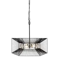 Arcade 366P06CB 6-Light Pendant Light - Carbon -Lighting Decoration Store 366P06CB