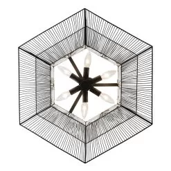 Arcade 366P06CB 6-Light Pendant Light - Carbon -Lighting Decoration Store 366P06CB 5