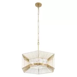 Arcade 366P06FG 6-Light Pendant Light - French Gold -Lighting Decoration Store 366P06FG 5