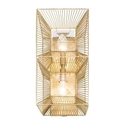 Arcade 366W02FG 2-Light Wall Sconce - French Gold -Lighting Decoration Store 366W02FG 3