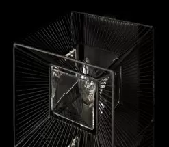 Arcade 366W03CB 3-Light Wall Sconce - Carbon -Lighting Decoration Store 366W03CB Detail 1