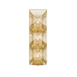 Arcade 366W03FG 3-Light Wall Sconce - French Gold 8 Arcade 366W03FG 3-Light Wall Sconce - French Gold -Lighting Decoration Store 366W03FG 3