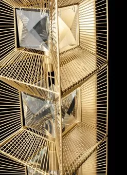 Arcade 366W03FG 3-Light Wall Sconce - French Gold 9 Arcade 366W03FG 3-Light Wall Sconce - French Gold -Lighting Decoration Store 366W03FG Detail 1