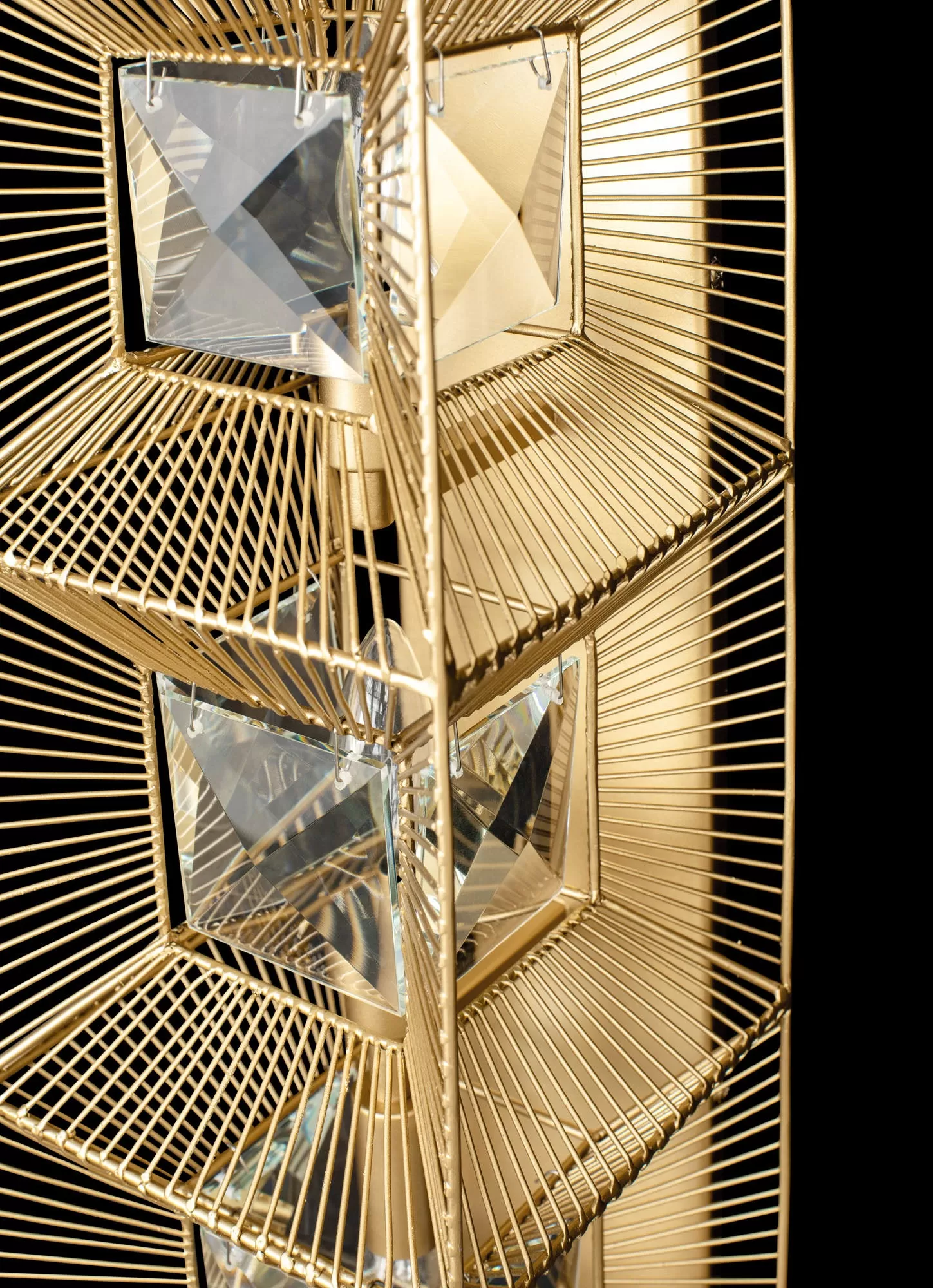 Arcade 366W03FG 3-Light Wall Sconce - French Gold 4 Arcade 366W03FG 3-Light Wall Sconce - French Gold - Image 4