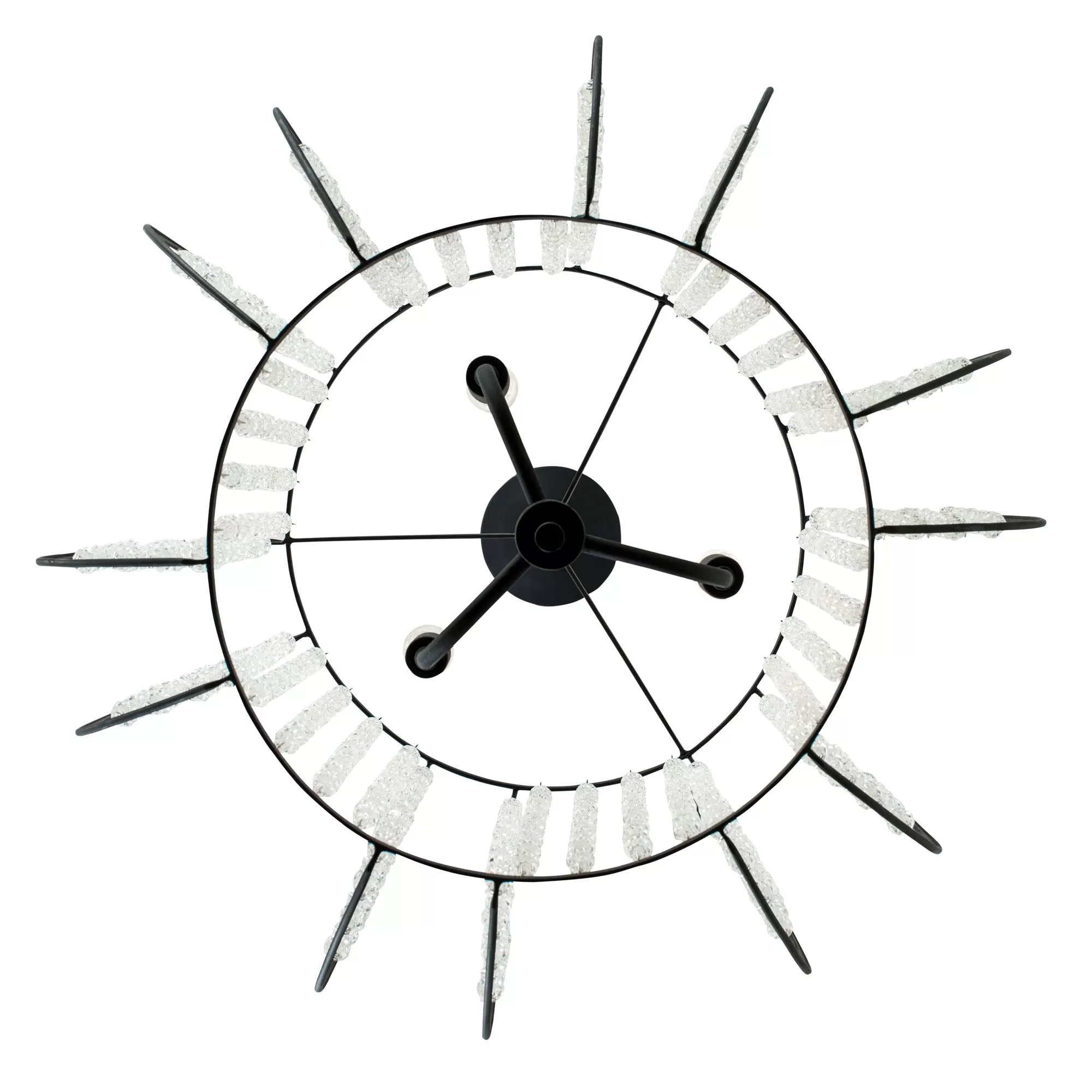 Caesar 367P03CB 3-Light Pendant Light - Carbon 4 Caesar 367P03CB 3-Light Pendant Light - Carbon - Image 4