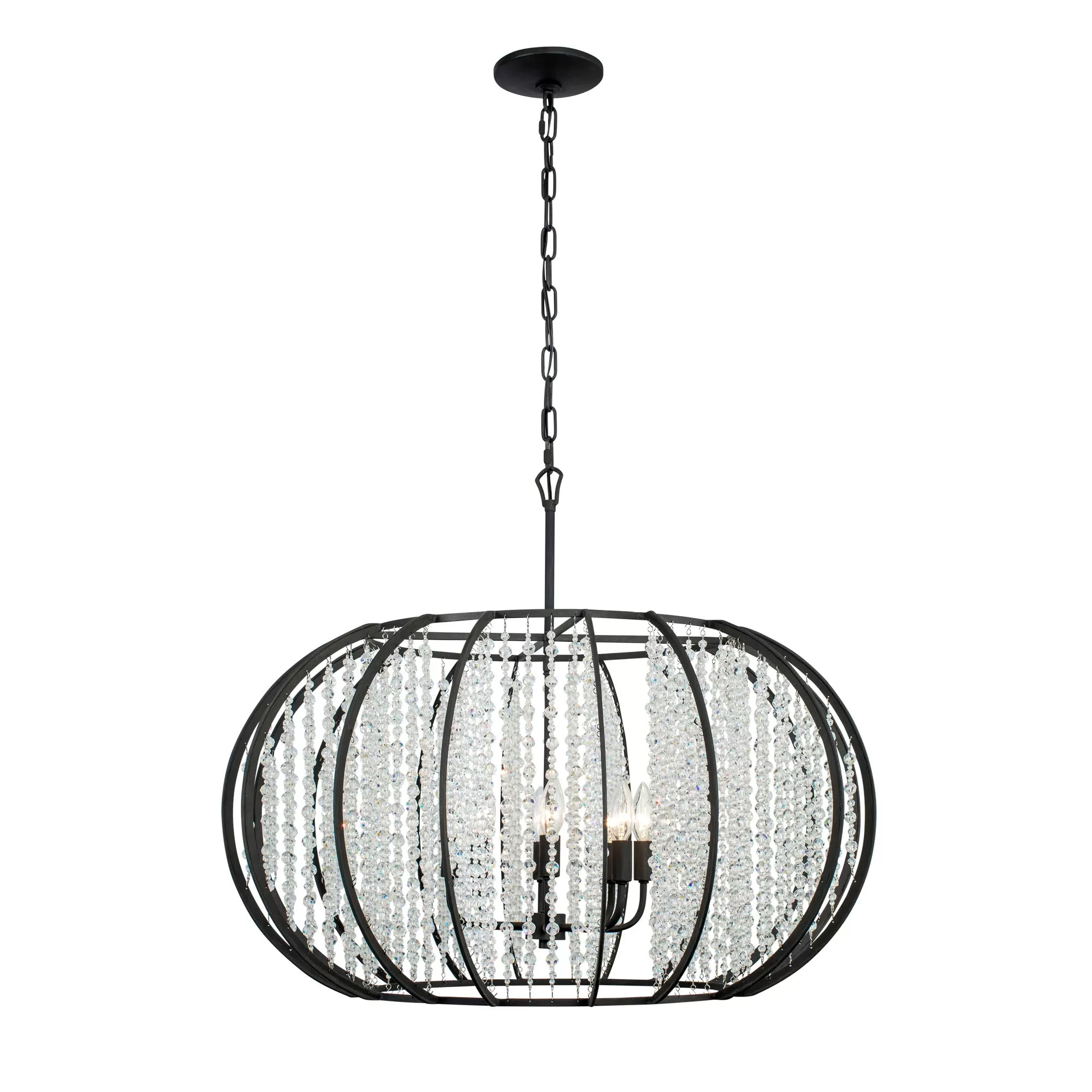Caesar 367P08CB 8-Light Pendant Light - Carbon 1 Caesar 367P08CB 8-Light Pendant Light - Carbon