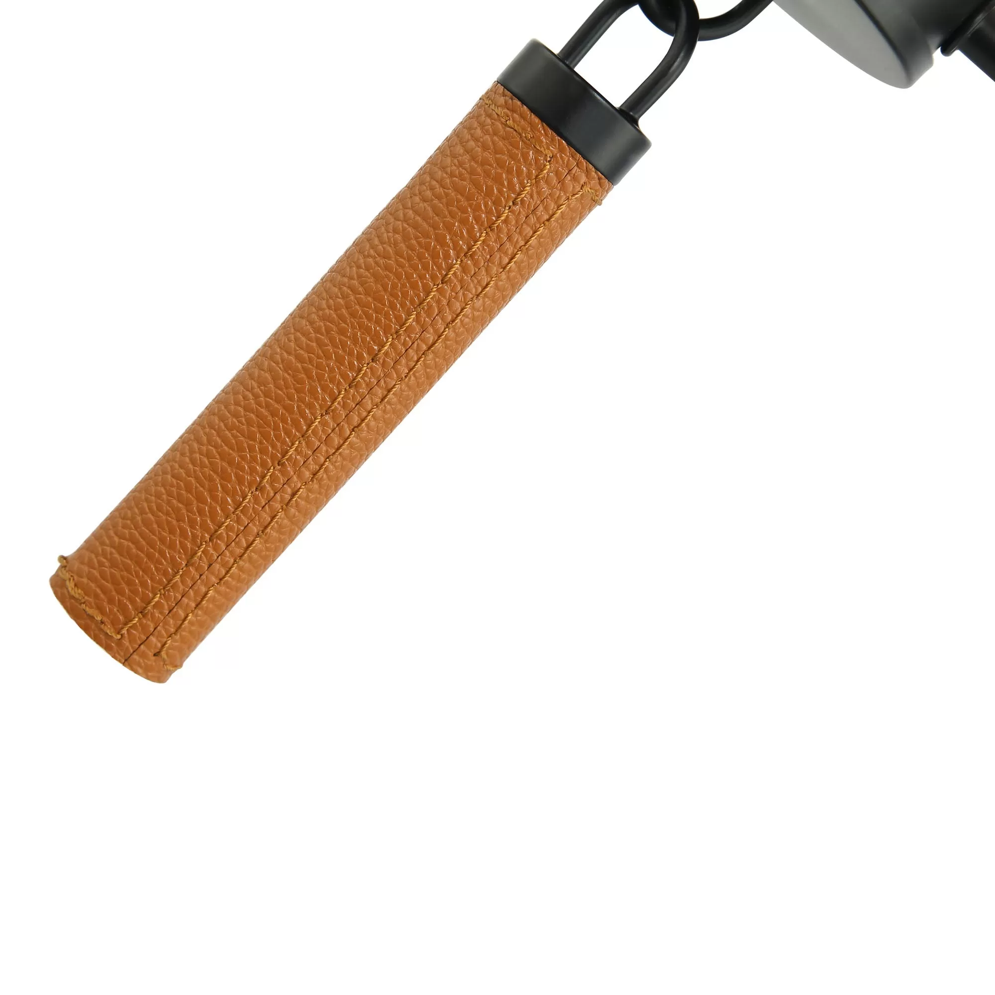 Secret Agent 368P03BLC 3-Light Pendant Light - Black/Camel Leather 3 Secret Agent 368P03BLC 3-Light Pendant Light - Black/Camel Leather - Image 3